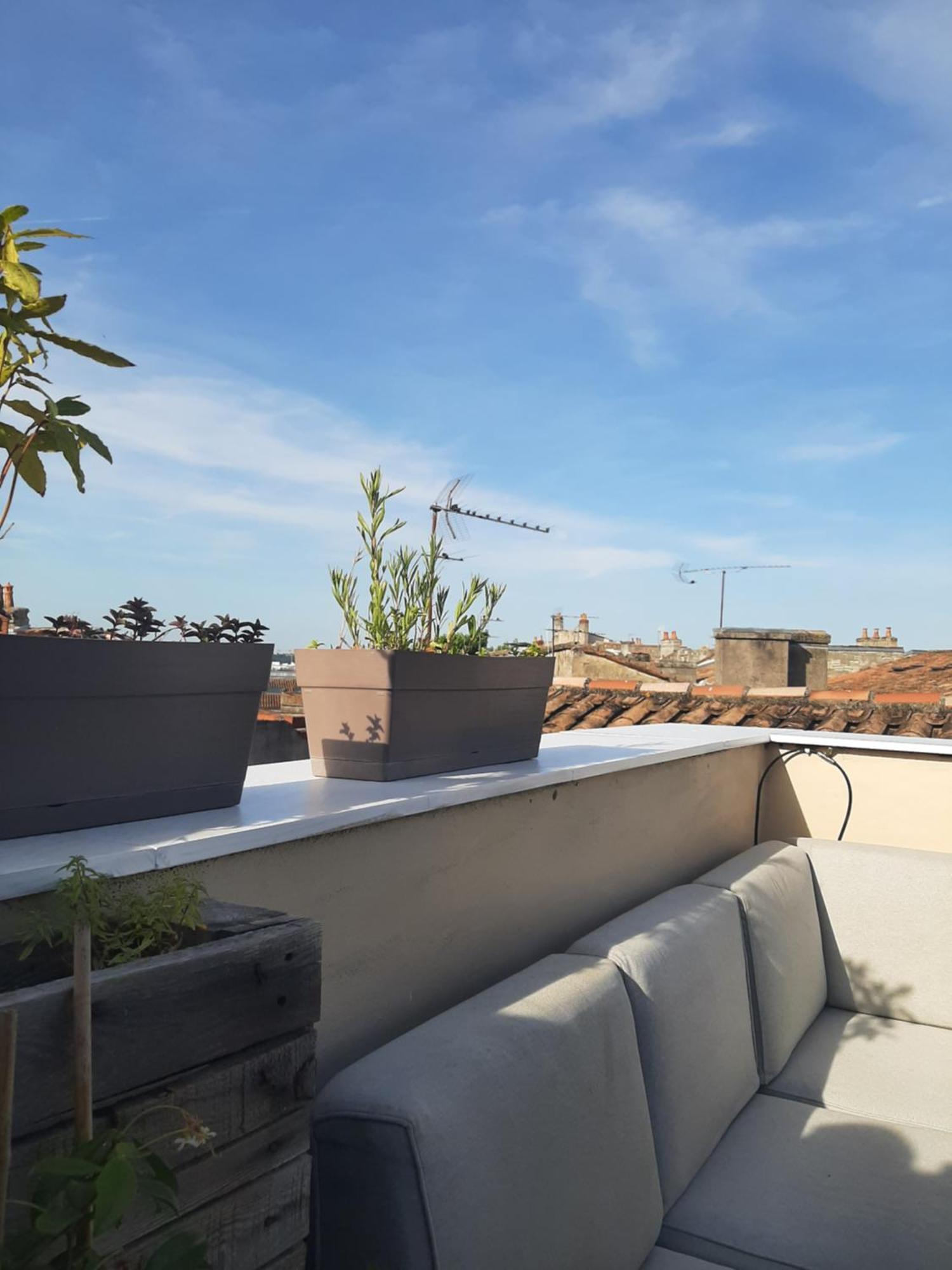 Appartement Avec Terrasse Centre Bordeaux Dış mekan fotoğraf